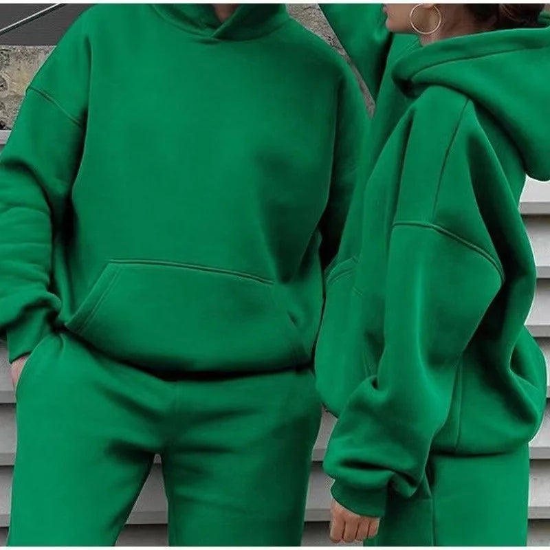 Men's Sportswear Tracksuit Set – Hoodie & Jogger Pants