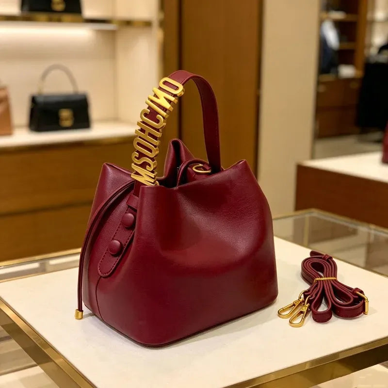 Solid-Colour Diaper Bag with Zip Closure