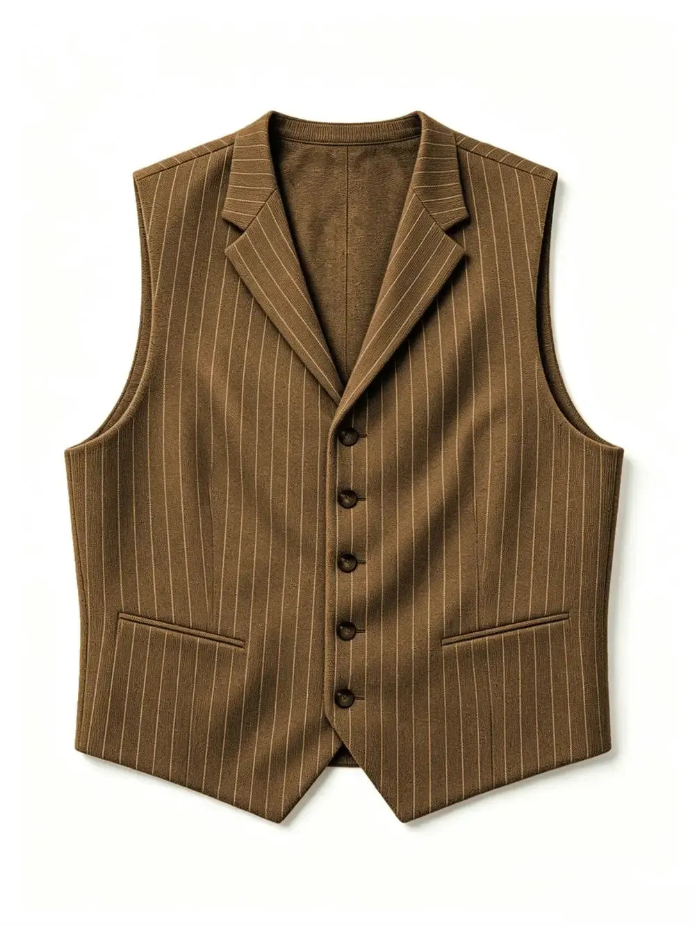 Men's Slim-Fit Pinstripe Three-Piece Suit