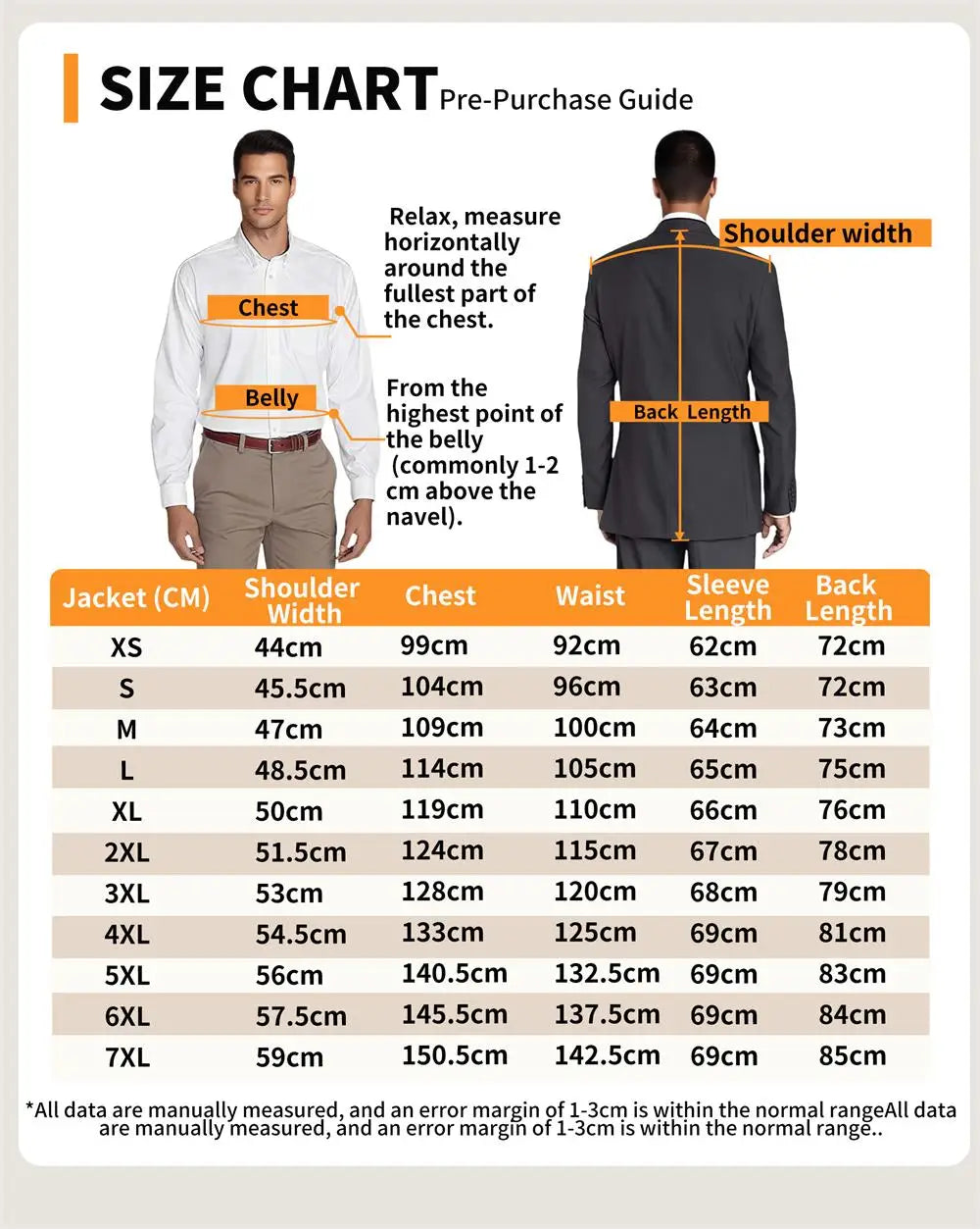 Men's Slim-Fit Two-Button Blazer with Leather Finish