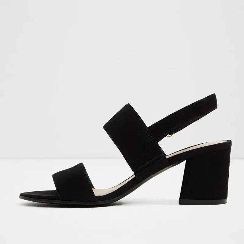 Summer Women's Fashion Sexy Open Toe Thick Heel Sandals High-heeled LADYLYS