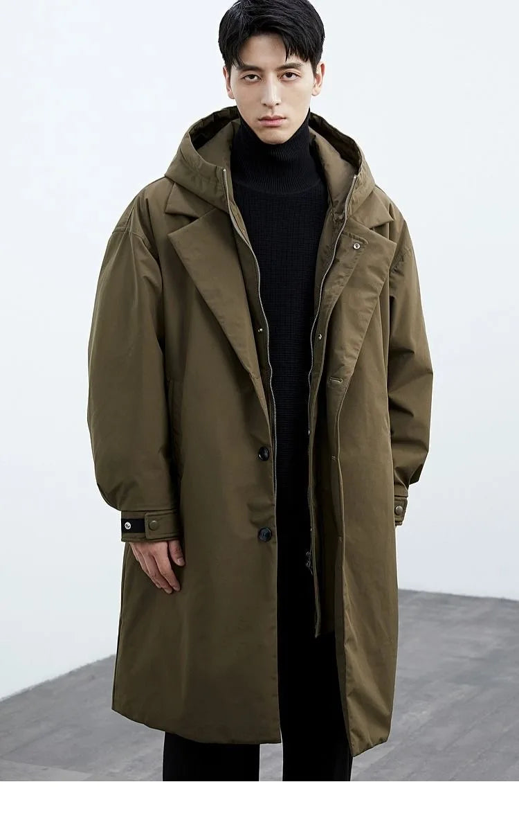 Solid Color Windproof Coat – Spring & Autumn Fashion Outerwear