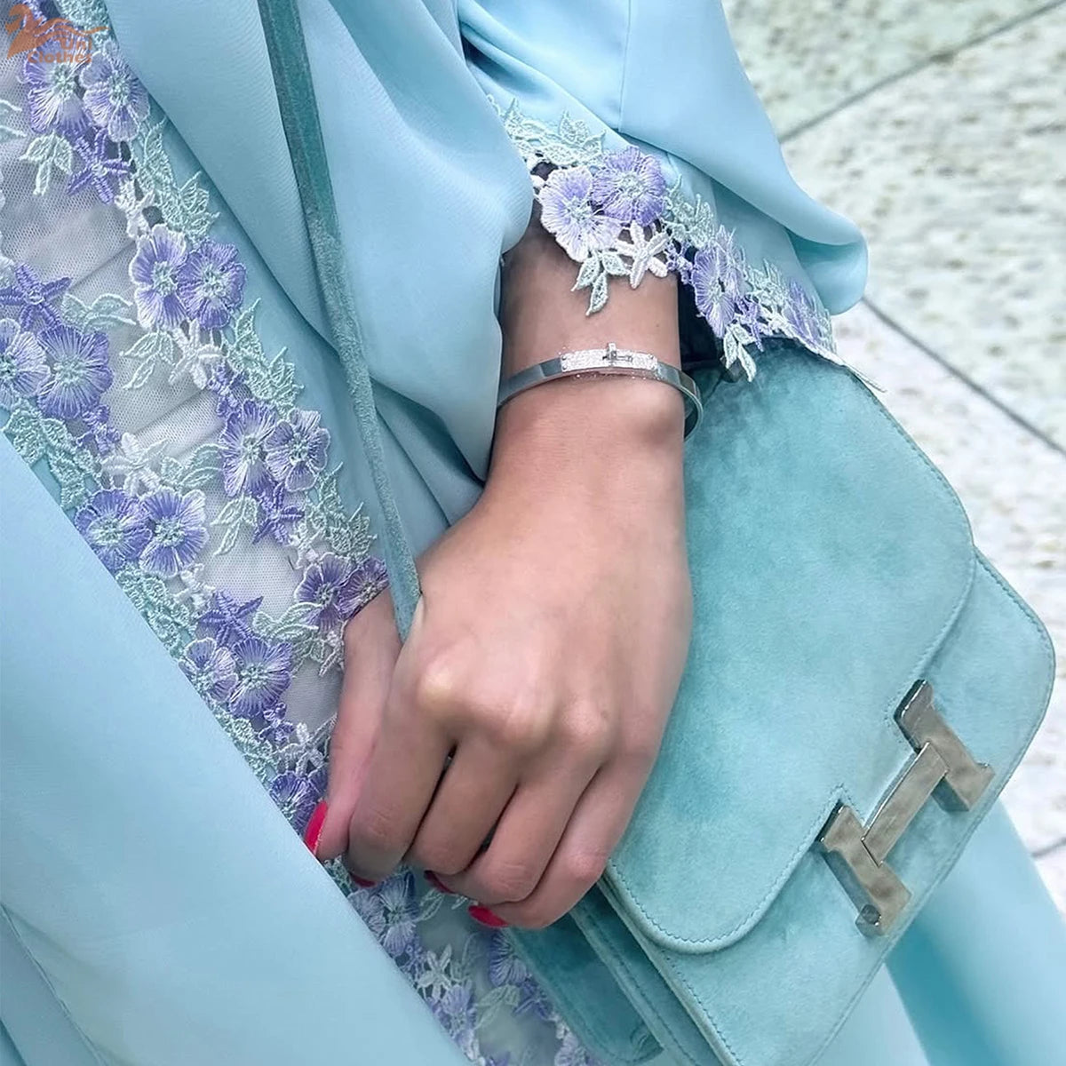 Islamic Clothing Women Abaya Dubai Luxury Lace Embroidery LADYLYS