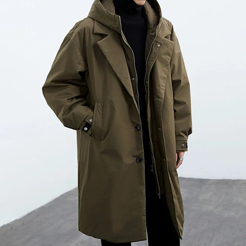 Solid Color Windproof Coat – Spring & Autumn Fashion Outerwear
