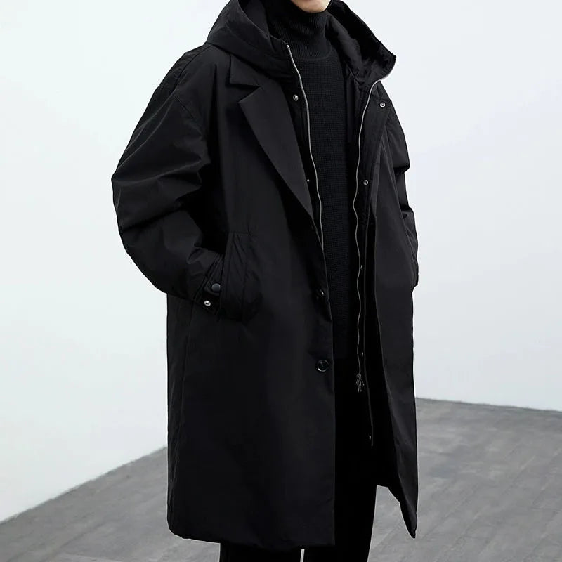 Solid Color Windproof Coat – Spring & Autumn Fashion Outerwear