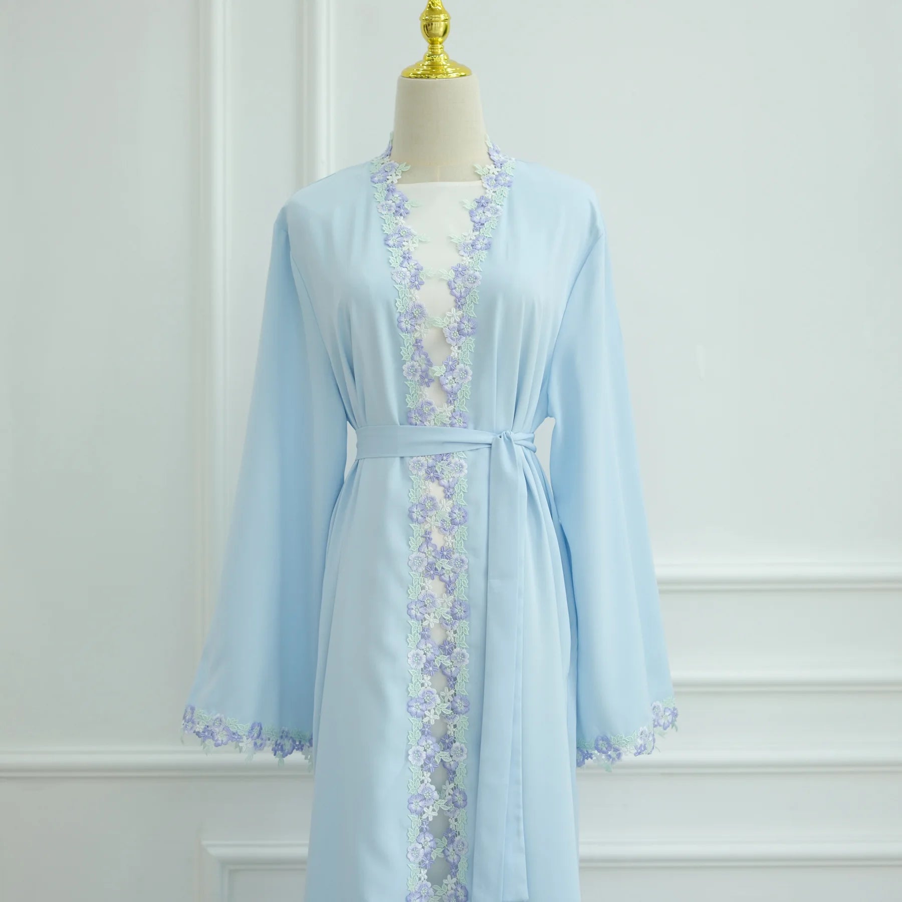 Islamic Clothing Women Abaya Dubai Luxury Lace Embroidery LADYLYS