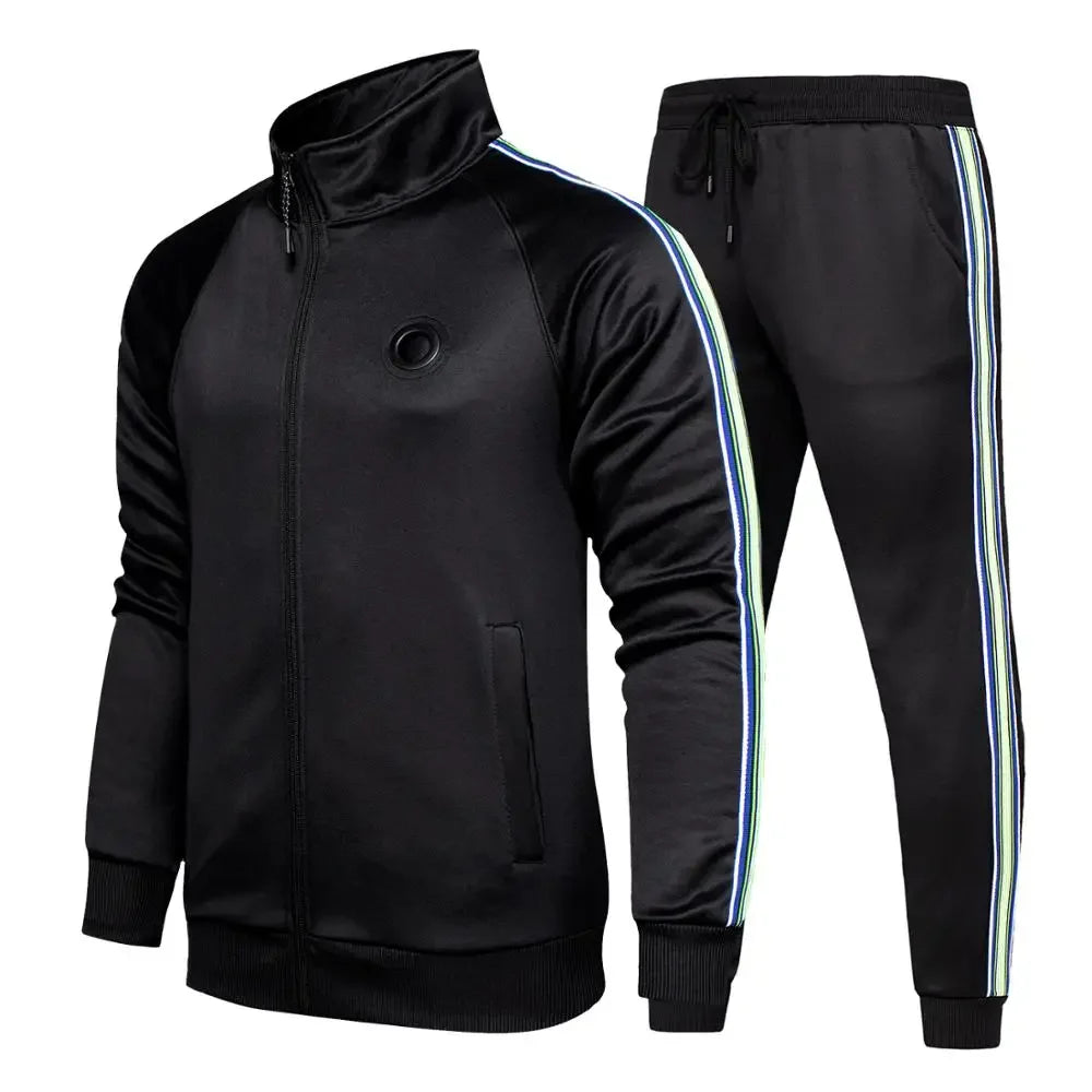 Men's 2-Piece Tracksuit Set – Sweatshirt & Jogger Pants
