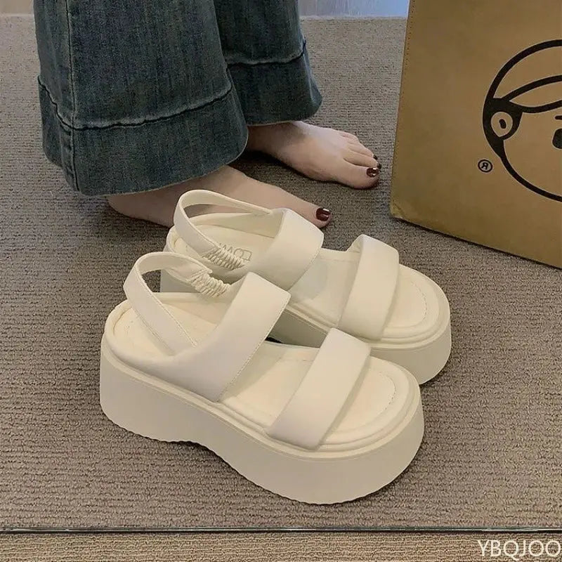 Sponge Cake Soled Sandals for Women's Summer New Style LADYLYS