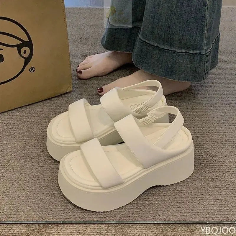 Sponge Cake Soled Sandals for Women's Summer New Style LADYLYS