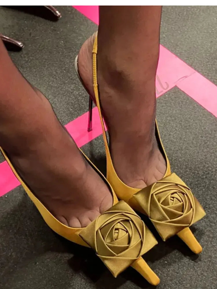 Women's New Pointed Shallow Mouth Sandals Fashion LADYLYS