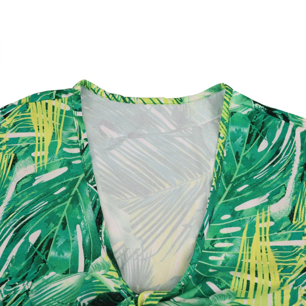 Tropical Print Two-Piece Set Women's Summer New Style LADYLYS