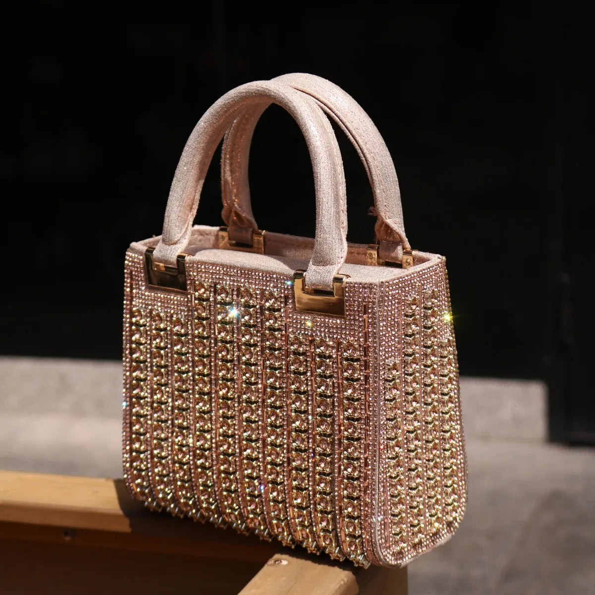 Luxury High-end Crystal Diamond Women Evening Clutch Bag LADYLYS