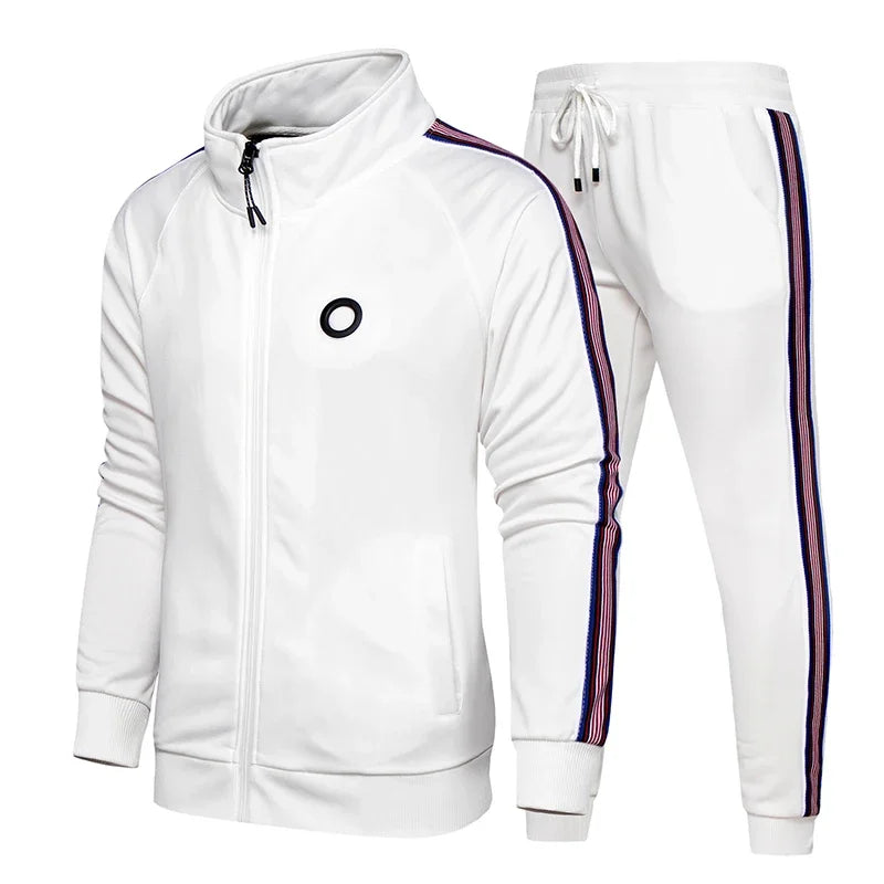 Men's 2-Piece Tracksuit Set – Sweatshirt & Jogger Pants