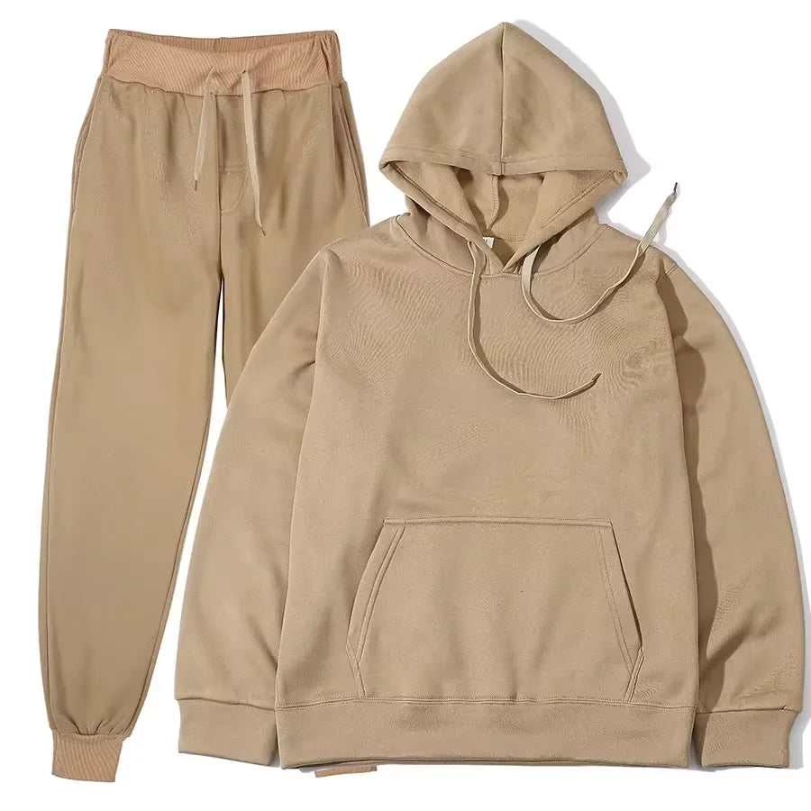 Men's Sportswear Tracksuit Set – Hoodie & Jogger Pants