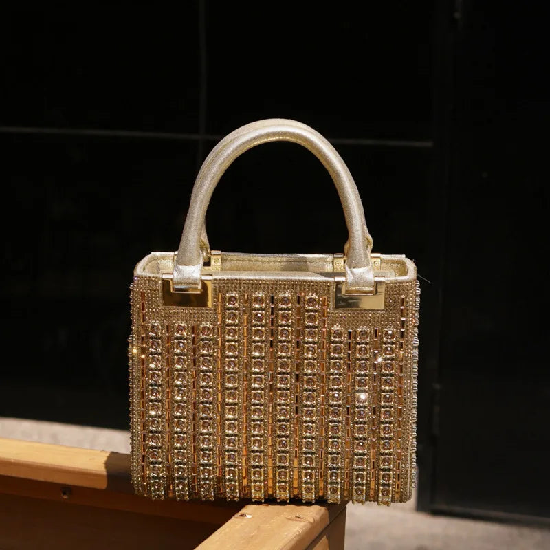 Luxury High-end Crystal Diamond Women Evening Clutch Bag LADYLYS
