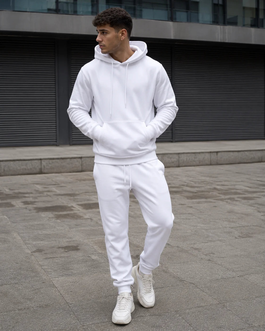 Men's Hoodie & Jogger Tracksuit Set – 10 Colors | Casual Streetwear