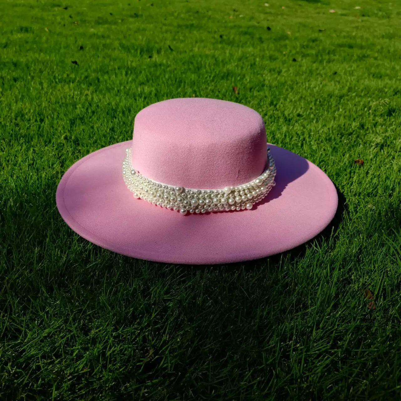 Flat top French fedora classic men's and women's jazz hat Panama hat church hat chapeau femme hats for woman LADYLYS