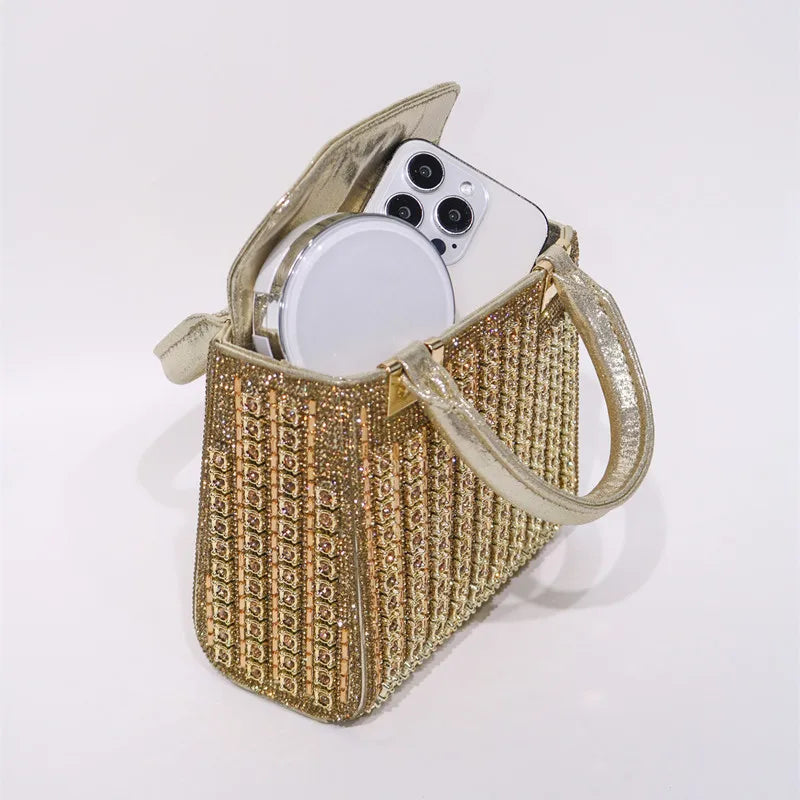 Luxury High-end Crystal Diamond Women Evening Clutch Bag LADYLYS