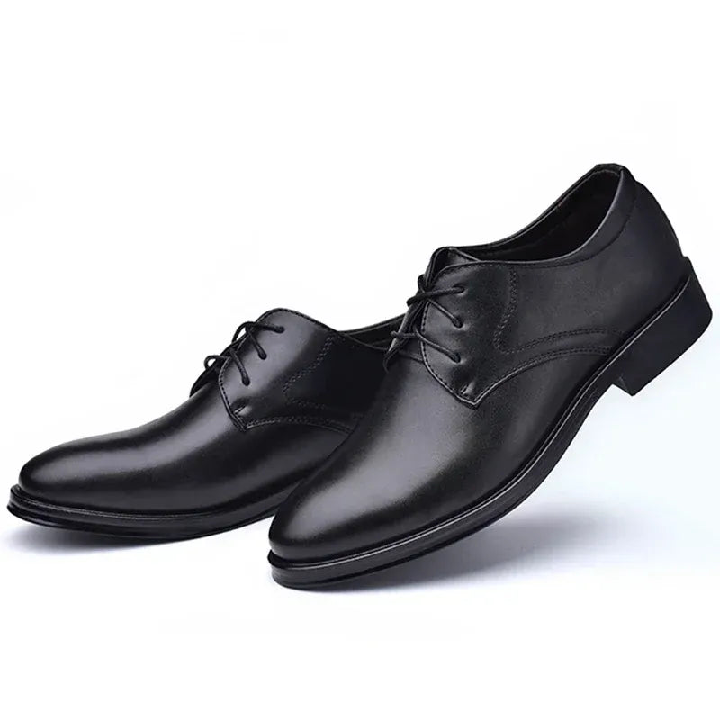 Men's Pointed-Toe Lace-Up Formal Shoes