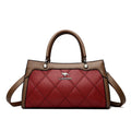 Women's Soft Leather Tote Bag with Interior Pockets