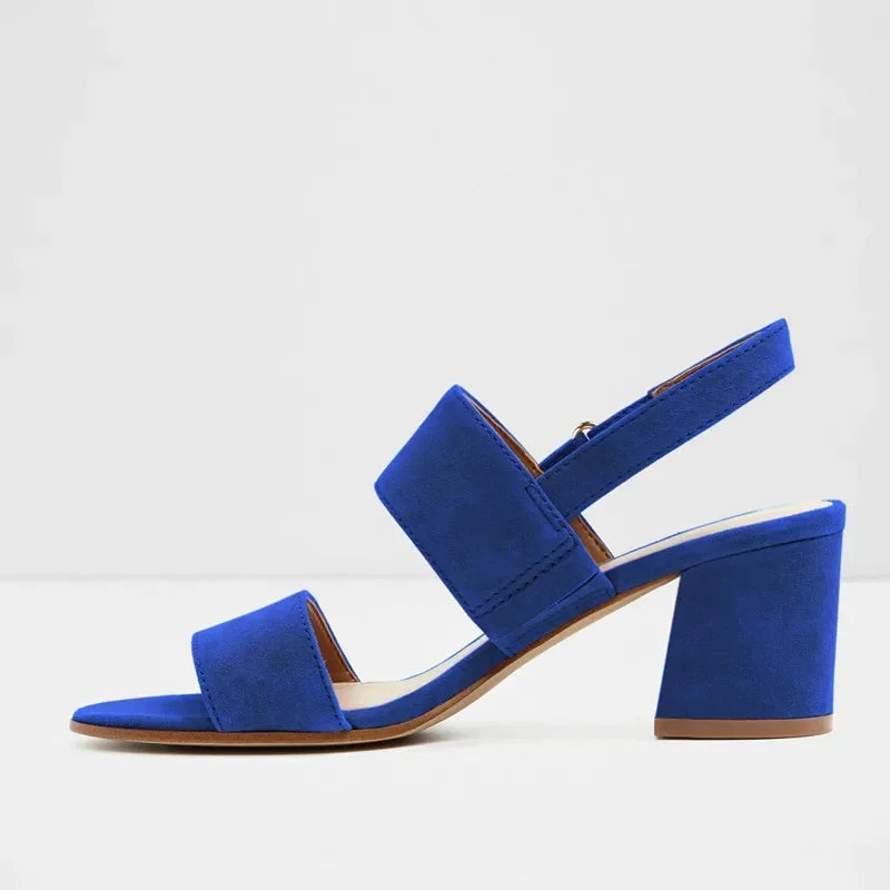 Summer Women's Fashion Sexy Open Toe Thick Heel Sandals High-heeled LADYLYS