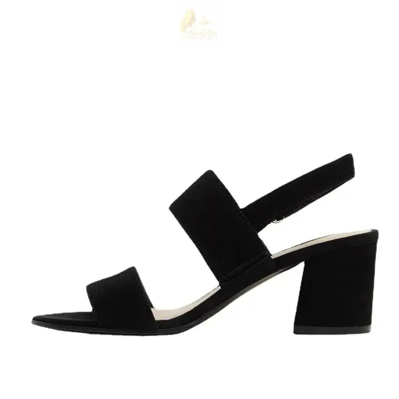 Summer Women's Fashion Sexy Open Toe Thick Heel Sandals High-heeled LADYLYS
