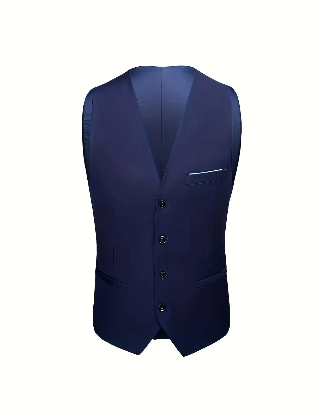 Men's Three-Piece Smart-Casual Wedding Suit