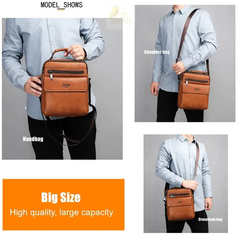 JEEP BULUO Brand Men's Crossbody Shoulder Bags High quality LADYLYS