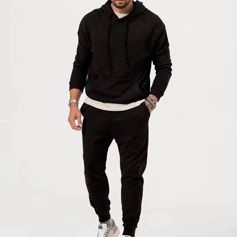 Men's Hoodie & Jogger Tracksuit Set – 10 Colors | Casual Streetwear
