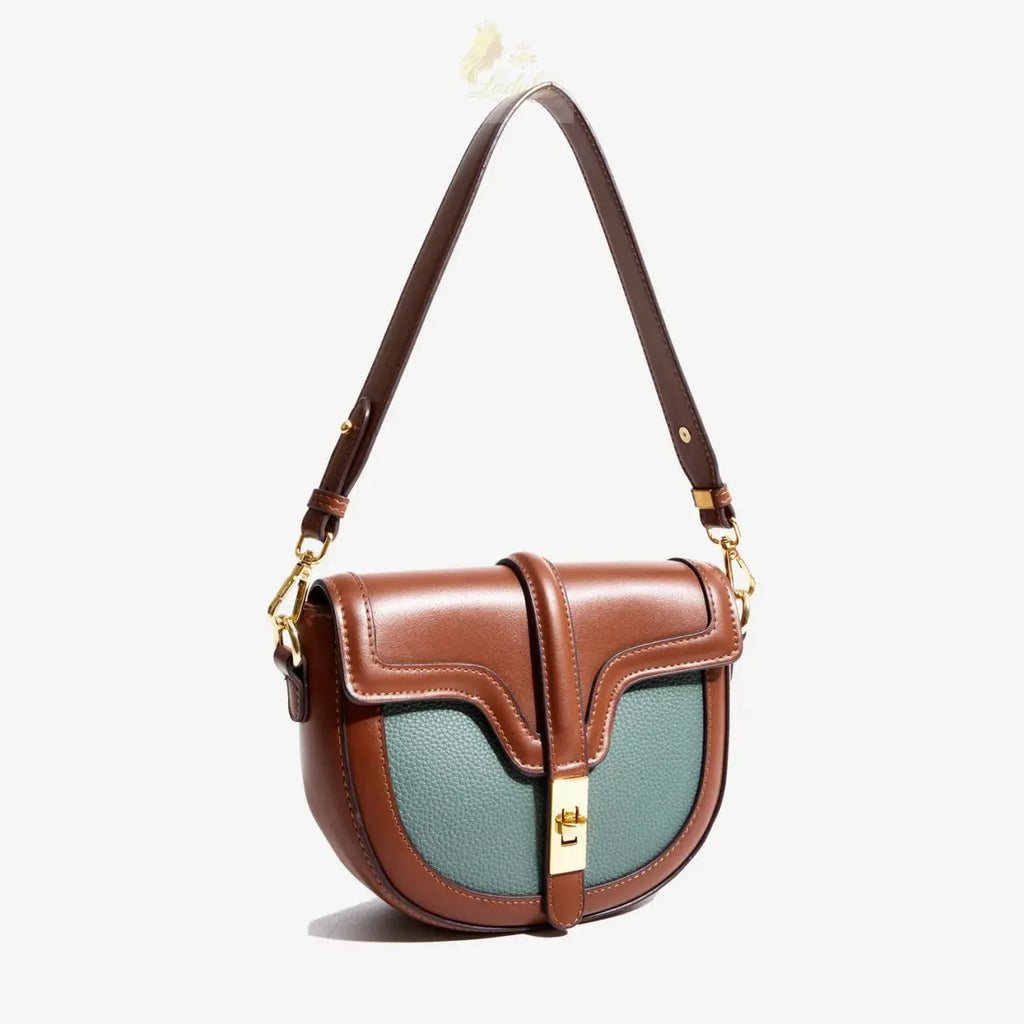 Crossbody Bag City Simple Style PU Material Horse Hoof LADYLYS