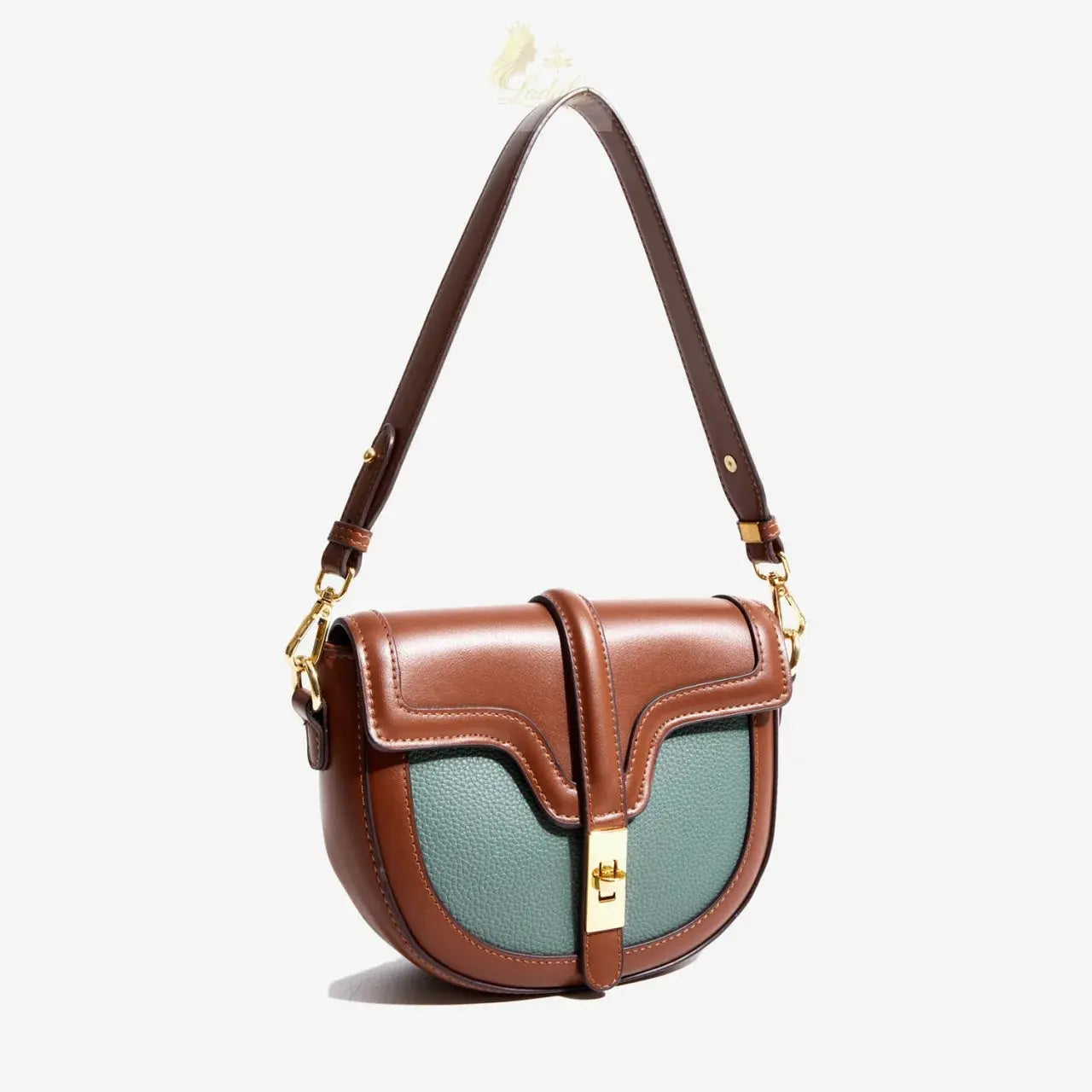 Crossbody Bag City Simple Style PU Material Horse Hoof LADYLYS